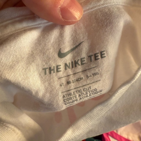 Nike White and Pink Dri-FIT Apparel - Picture 3 of 4